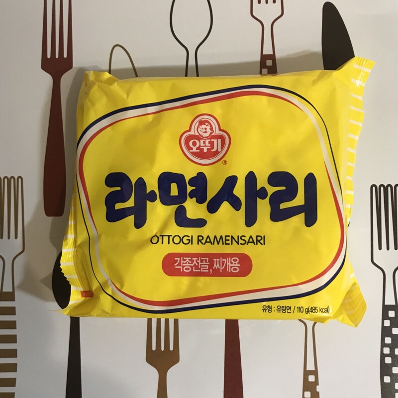 韓國🇰🇷不倒翁Q拉麵 純麵條（不含調味包）110g/包