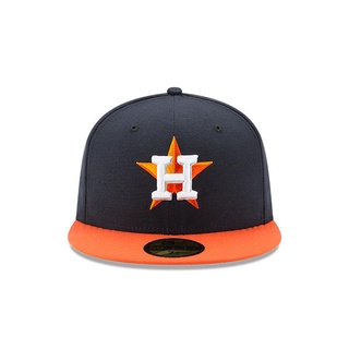 738 New Era x MLB Houston Astros AC-On Field 休士頓太空人客場球員帽深藍橘色
