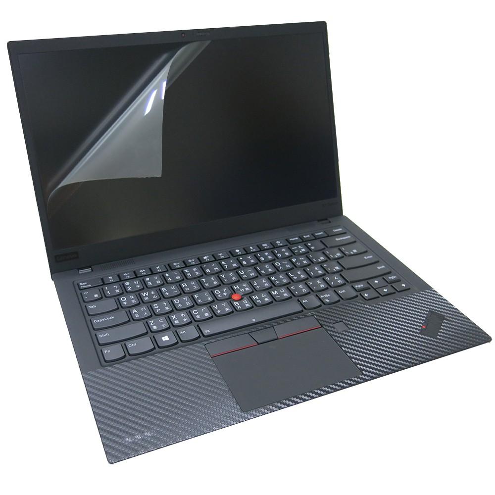 【Ezstick】Lenovo ThinkPad X1C 7TH 靜電式 螢幕貼 (可選鏡面或霧面)