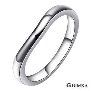 GIUMKA 鈦鋼戒指 情侶對戒 生日禮物推薦 MR00517 浪漫一生 單個價格