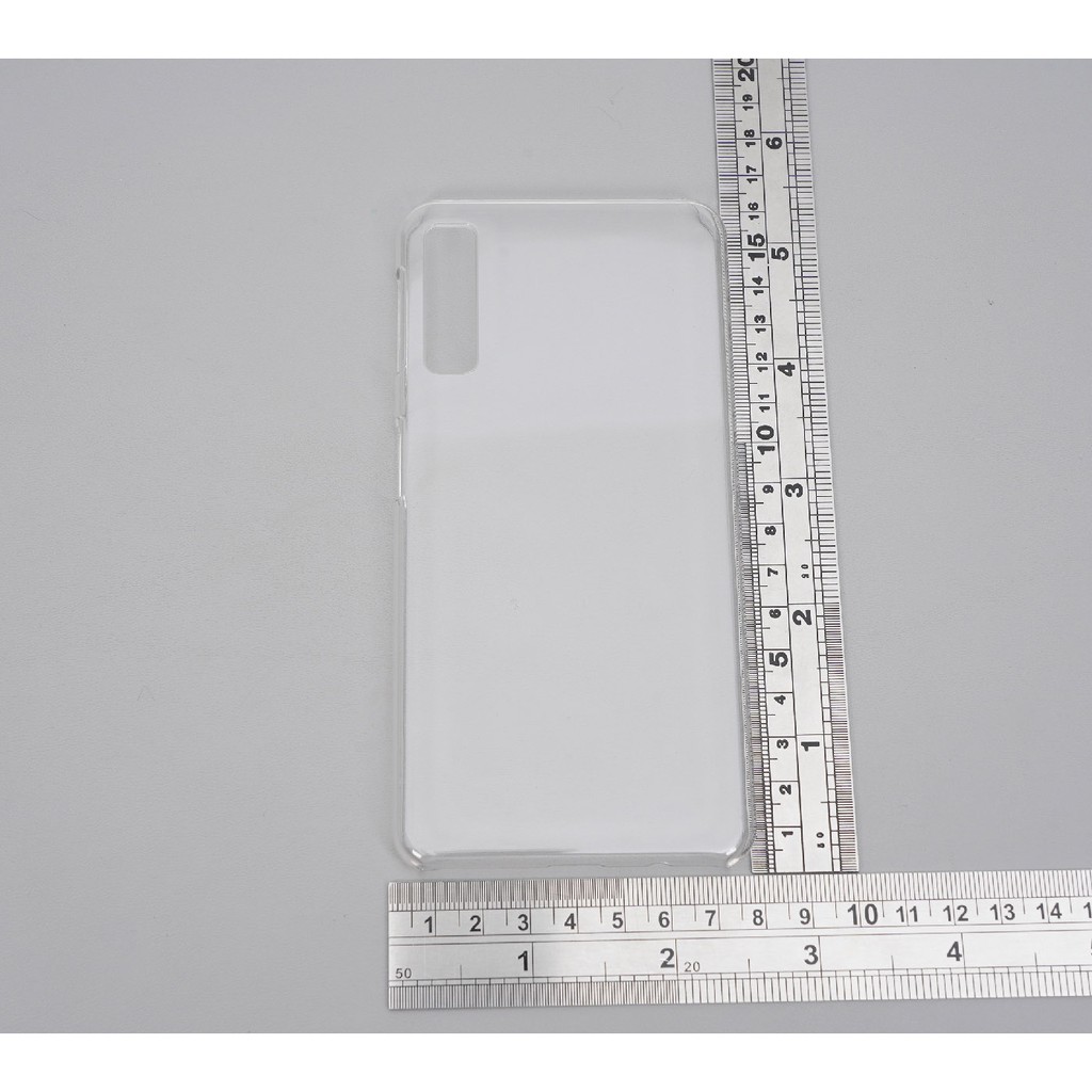 GMO 出清多件Samsung三星A7 2018 SM-A750全透明水晶硬殼四角包覆防刮套殼手機套殼保護套殼
