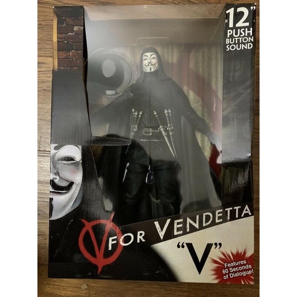 NECA  V怪客  V for Vendetta 12吋