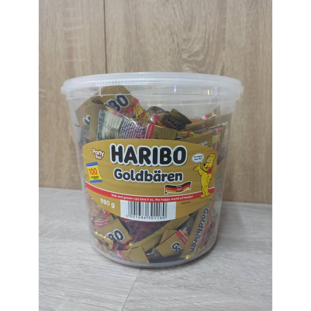 小Q代購🔥 德國 Haribo 哈瑞寶 小熊軟糖 金熊Q軟糖 桶裝 好市多