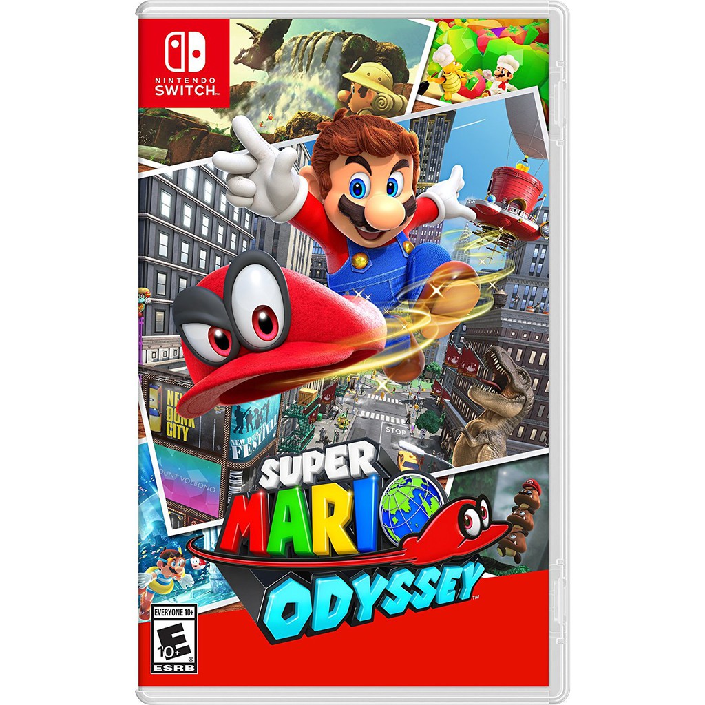 NS SWITCH 超級瑪利歐 奧德賽 中英日文美版 Super Mario Odyssey【一起玩】(現貨全新)
