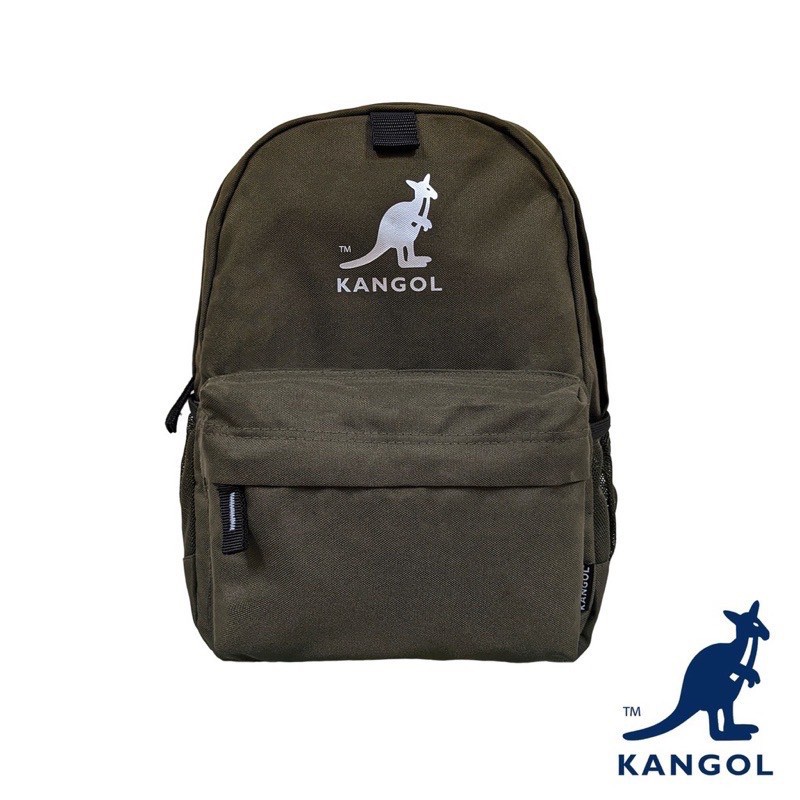 帝安諾-實體店面 KANGOL 英國袋鼠 深綠 銀河後背包 可放筆電 小後背包 6055320773 深綠