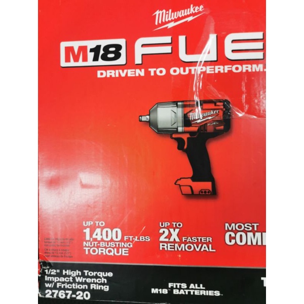 史上最強全新米沃奇 milwaukee18v 2767 四分大砲