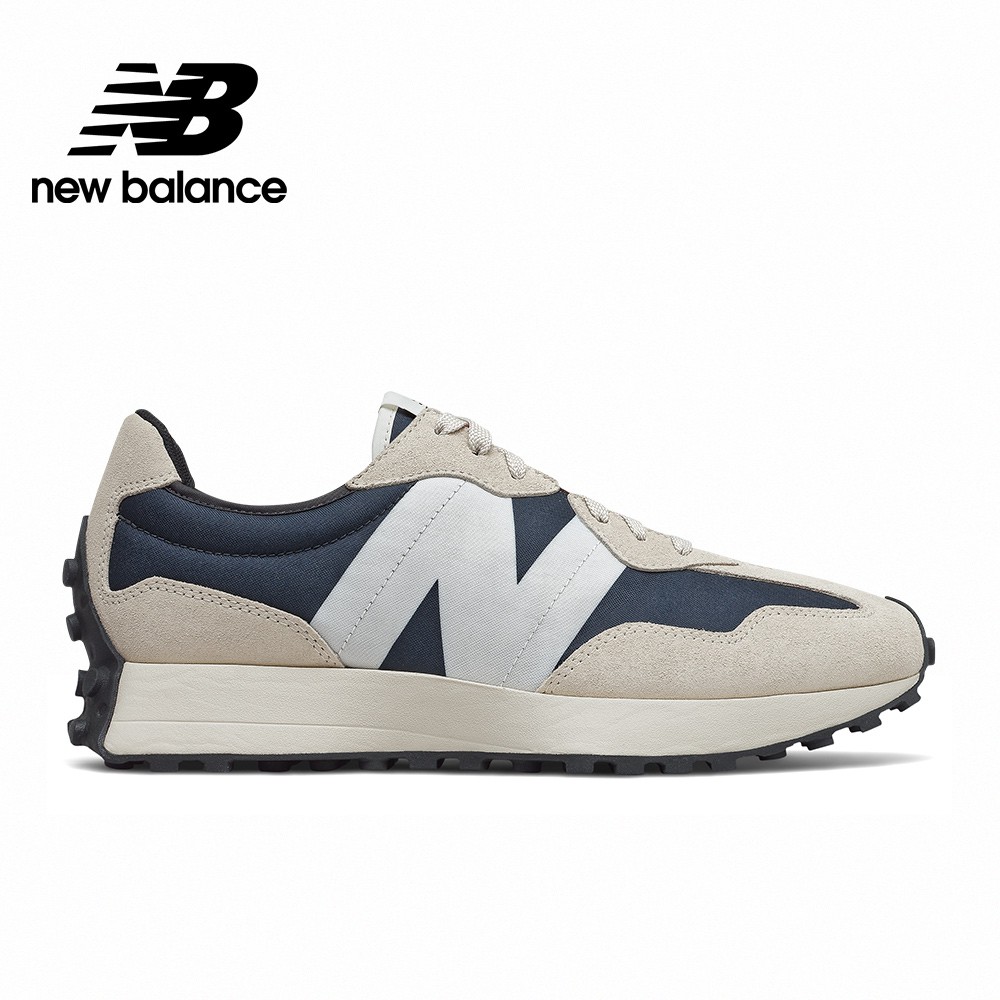 【New Balance】 NB 復古運動鞋_男性_米灰色_MS327IA-D楦 (蝦皮獨家) 327