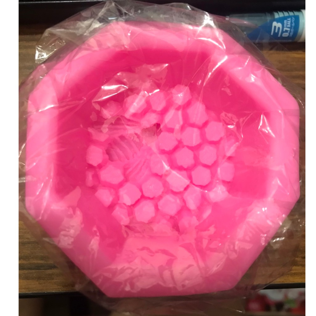 1隻 蜜蜂模具 蜂窩 蜂巢翻糖模具 手工皂模具 液態矽膠 巧克力蛋糕模具 烘培工具批發