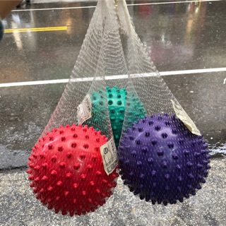 《福寶商店》全新台灣製 觸覺球 健身球 小刺球 軟性球 兒童玩具 充氣皮球(充氣球/健身球/按摩球/韻律球)