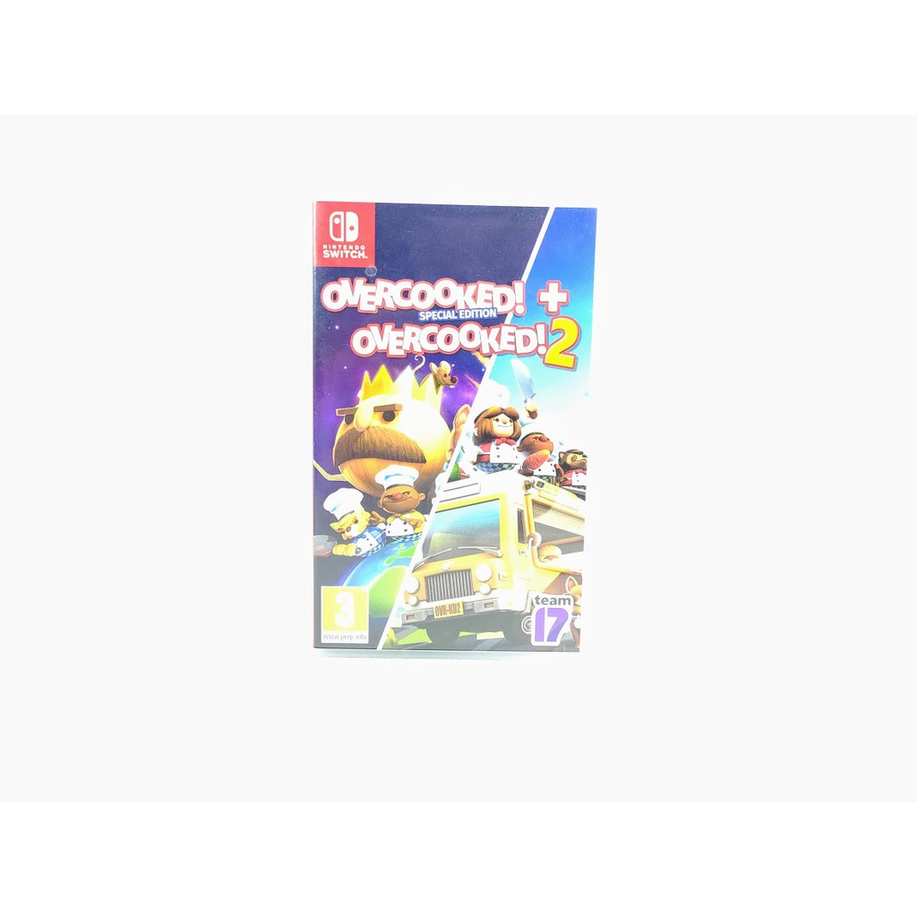 Nintendo Switch Ns 中古遊戲 煮過頭1 2 歐版中文 蝦皮購物