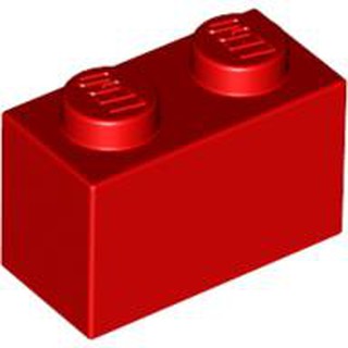 磚家 LEGO 樂高 紅色 Brick 1x2 基本顆粒 基本磚 顆粒磚 3004