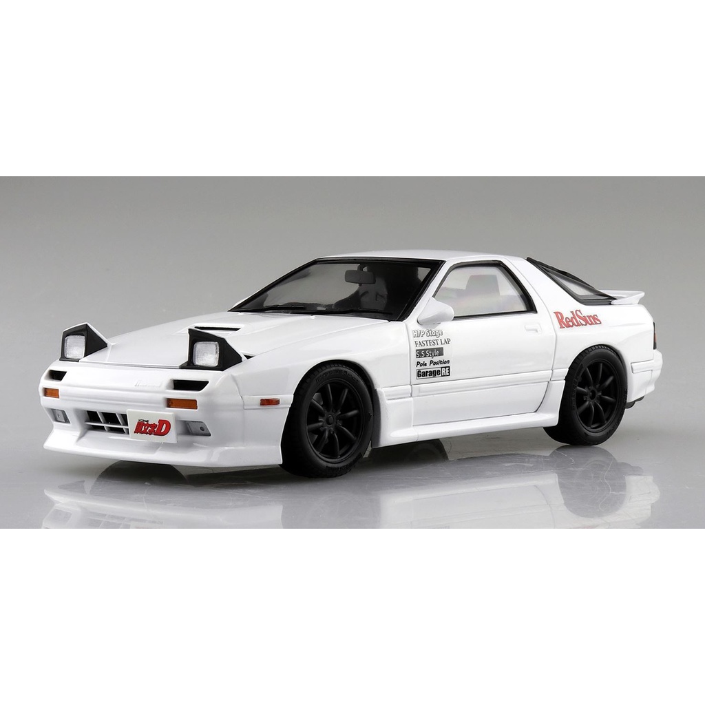 4月預購 玩具柑仔店 青島aoshima 1 24 頭文字d 高橋涼介fc3s Rx 7 第11巻赤城對決模型車 蝦皮購物
