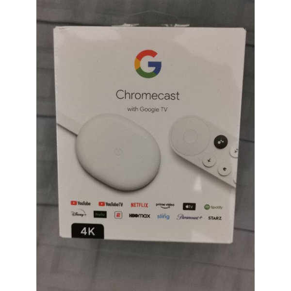 全新未拆chromecast with google tv，美國買的