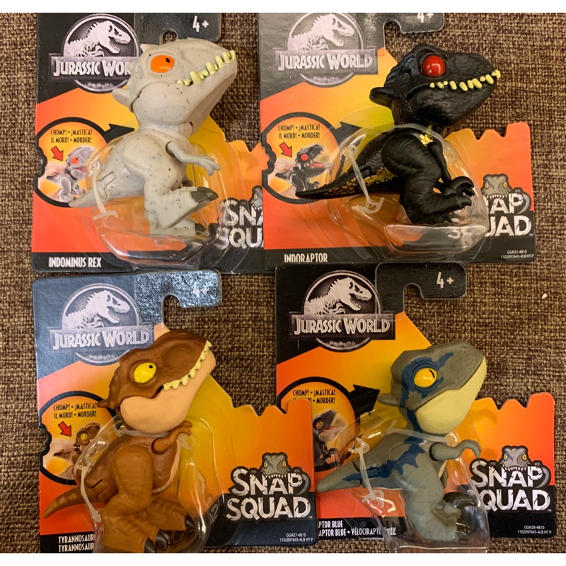 snap squad 侏羅紀 Jurassic world blue 小藍 日版