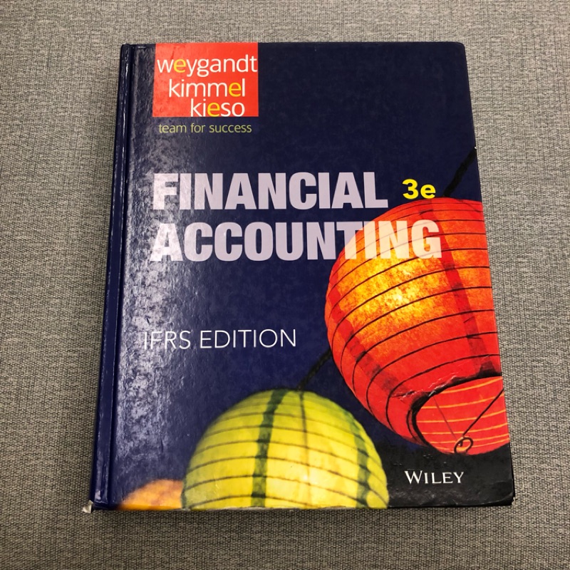 Financial Accounting 會計課本初會 蝦皮購物
