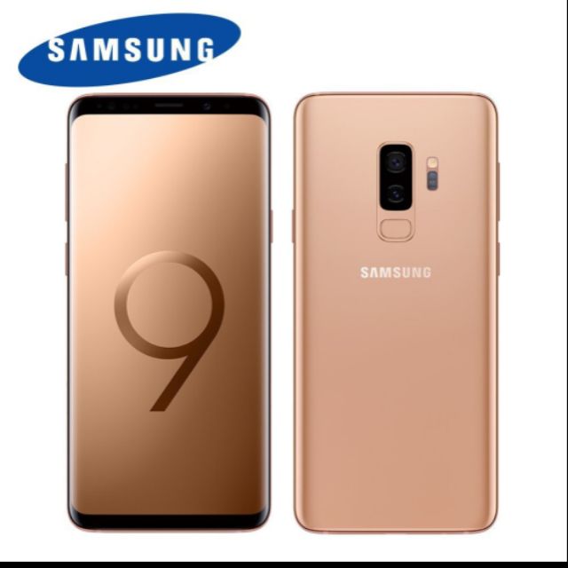 【原廠公司貨附外盒 附檢驗報告】三星S9 PLUS 晨漾金 128G 6.2吋 s9 plus手機  S9 S9+