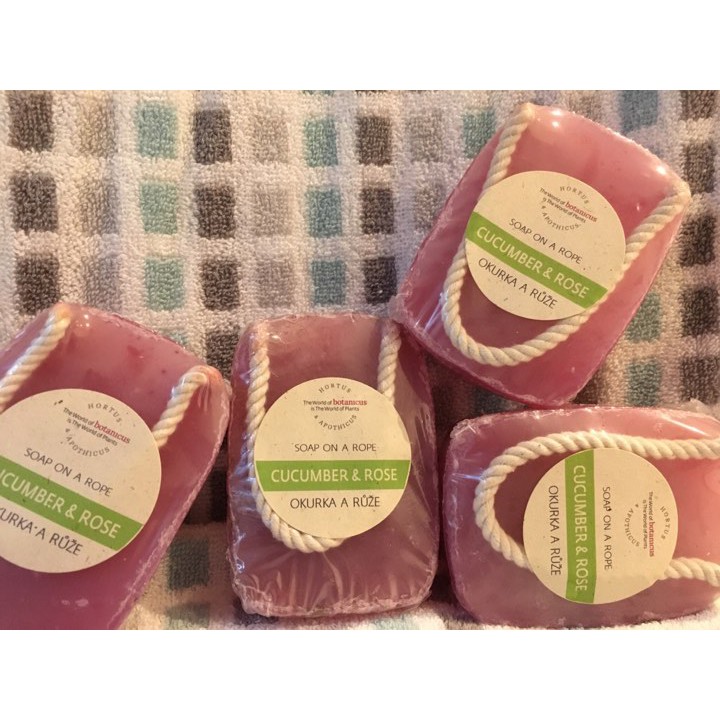 歐洲帶回🚀【Botanicus菠丹妮】玫瑰小黃瓜手工皂 Rose &amp; Cucumber Soap 190g