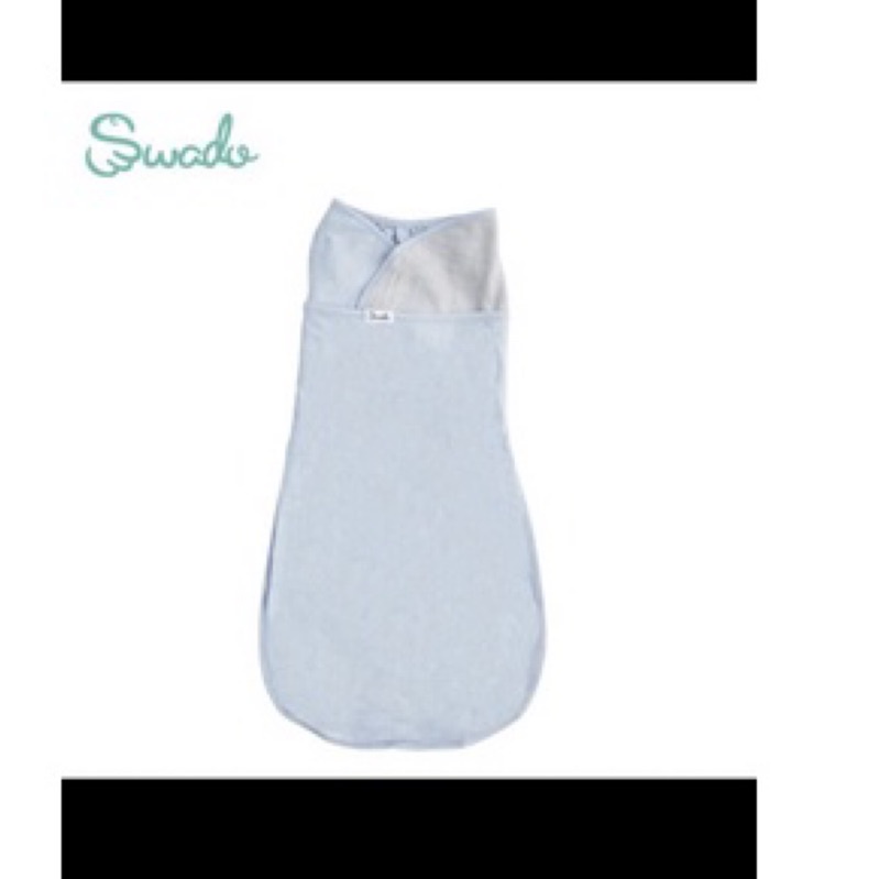 Swado  全階段靜音好眠包巾  輕薄透氣款 M(3-6月) 藍色