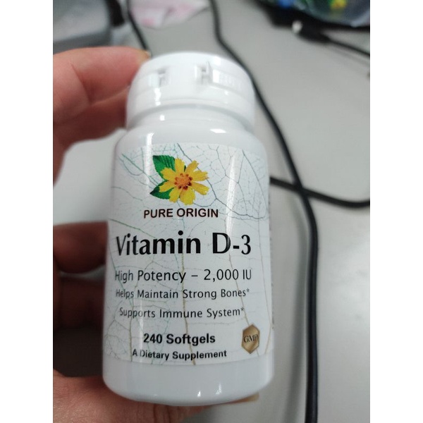 純益 Pure Origin Vitamin D3 2000IU EVO/有機 亂買達人社團推薦