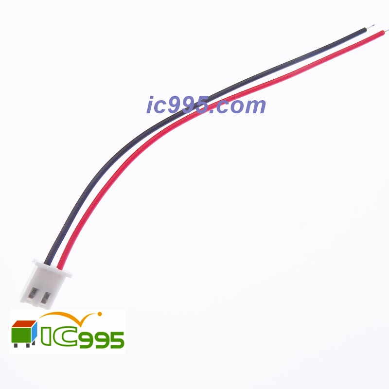 ic995 - XH2.54端子線 單頭 端子線 電子線2p 10cm 風扇 鋰電池 連接線 #4080
