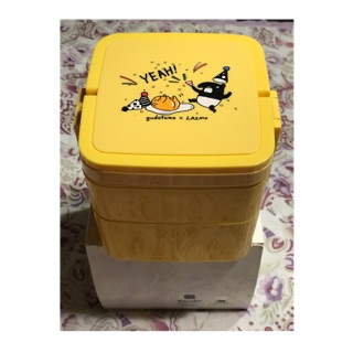 蛋黃哥三層野餐盒/水果盒