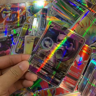 神奇寶貝卡片超進化神獸超級超夢皮卡丘口袋精靈閃鐳射卡寶可夢卡