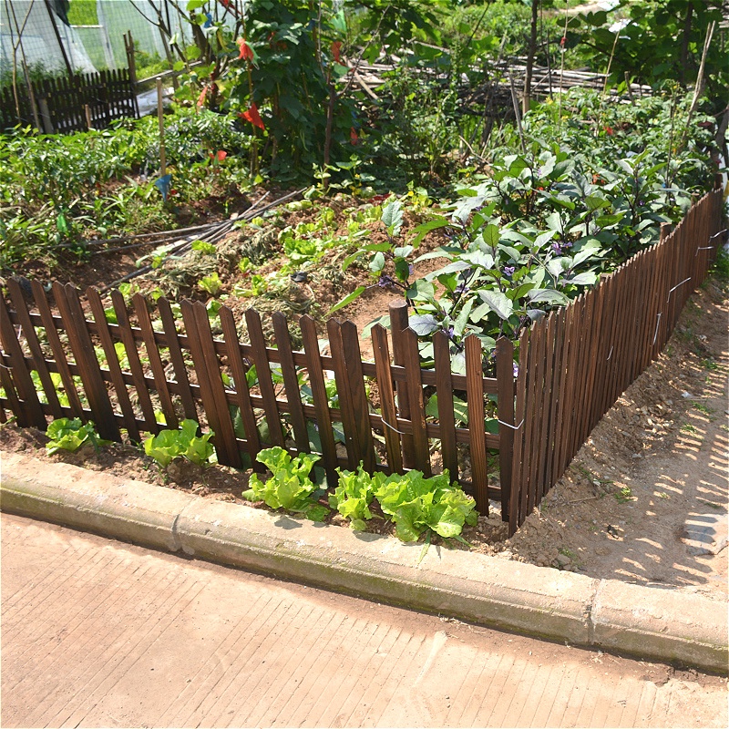 柵欄 木柵欄 實木 碳化圍籬 籬笆 花架 實木圍欄 籬笆花園 寵物圍欄 圍籬片 護欄 庭園裝飾 花園