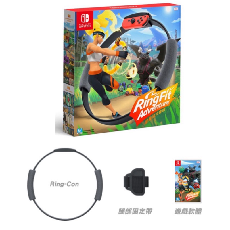 Switch 健身環大冒險 中文版 公司貨