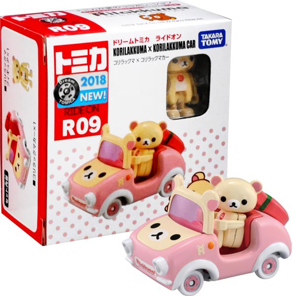 【詠揚模型玩具店】日版 合金 Dream TOMICA 多美 小汽車 R09 牛奶熊 拉拉熊 附新車貼