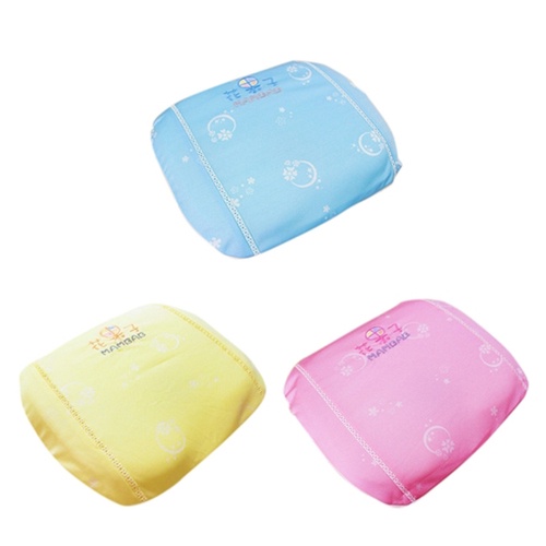 夢貝比-3D花果子-大S枕 3D立體網布超透氣乳膠塑型枕 (藍色/黃色/粉色)DF-2962 精緻美觀彩盒包裝