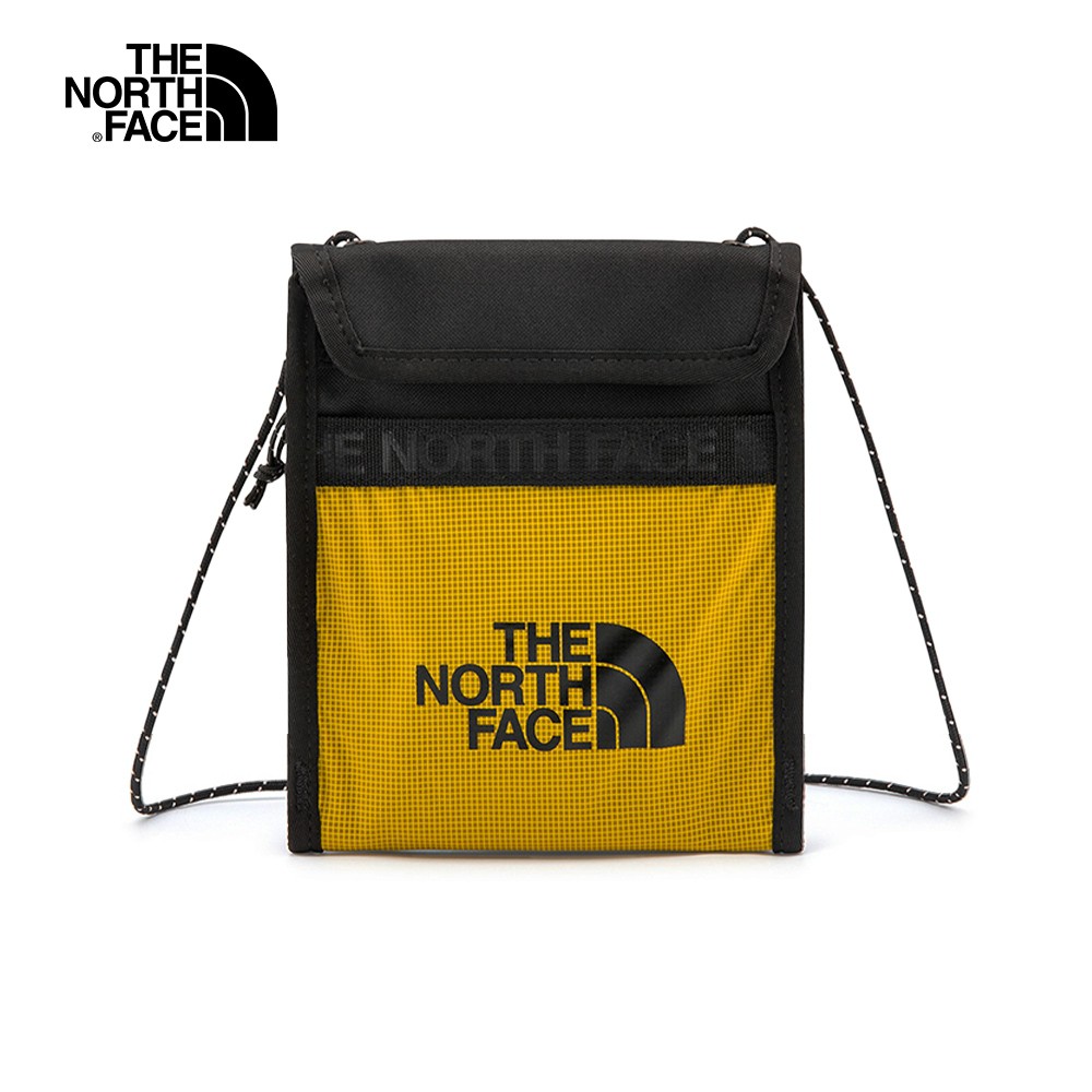 The North Face BOZER 男女 耐磨休閒單肩包 黃黑 NF0A52RZYQR