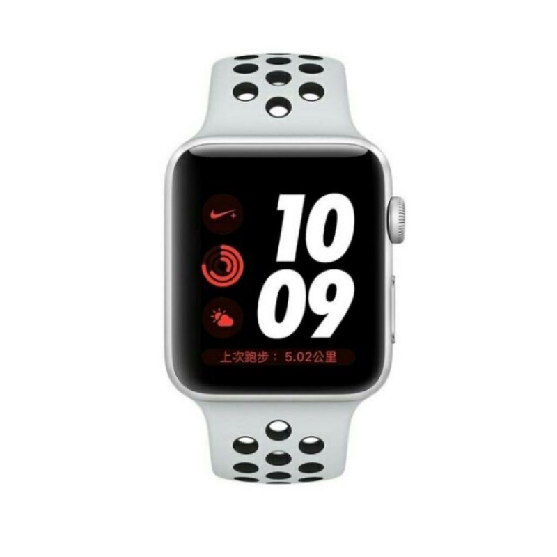 Apple Watch Nike+ Series 3 , 42公釐 銀色鋁金