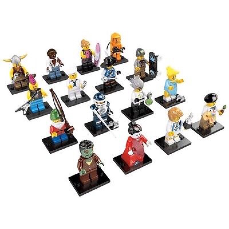 LEGO 樂高 8804 第4代 人偶 人偶包 1套16隻