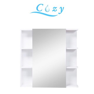 Cozy 可麗衛浴 現貨 CZ-7001 PVC發泡板 100%防水 單面鏡櫃 鏡箱 收納 浴室鏡櫃