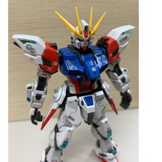 {鋼彈的屋-模型工作室} 萬代 RG 1/144 創鬥者 攻擊 完成品 (實品如圖) 鋼彈 模型 代工