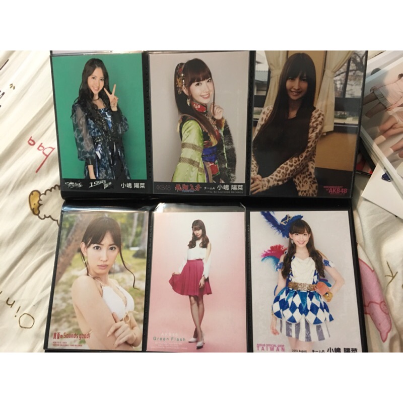 出清akb48生寫真 小嶋陽菜 渡邊麻友 柏木由紀 松井珠理奈 高柳明音 高橋南 蝦皮購物