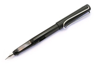 德國品牌LAMY SAFARI 狩獵系列鋼筆-亮黑色(19)＊送吸水器