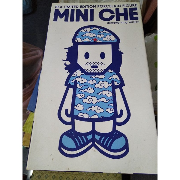 潮牌服飾BSX【限量Mini Che (切.格瓦拉)】造型公仔陶瓷撲滿 鄧卓越設計青花瓷系列