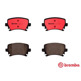 (VAG小賴汽車)Octavia Superb Yet 後輪 煞車皮 來令片 Brembo 陶瓷 全新