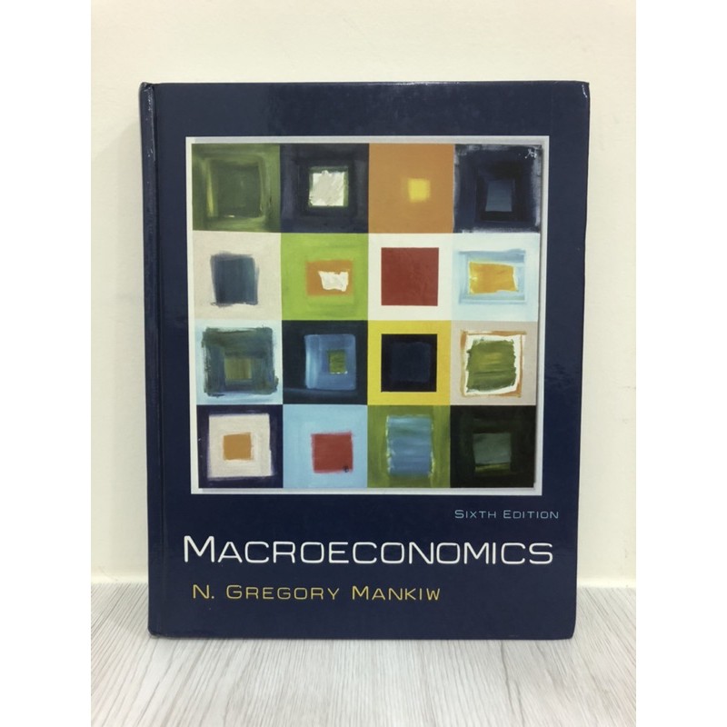 【現貨】總體經濟學 MACROECONOMICS SIXTH EDITION N.GREGORY MANKIW