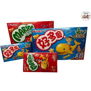 🔥現貨🔥 好麗友 好多魚餅乾 海苔 / 烤蝦 [零點食嗑 FOOD TIME]