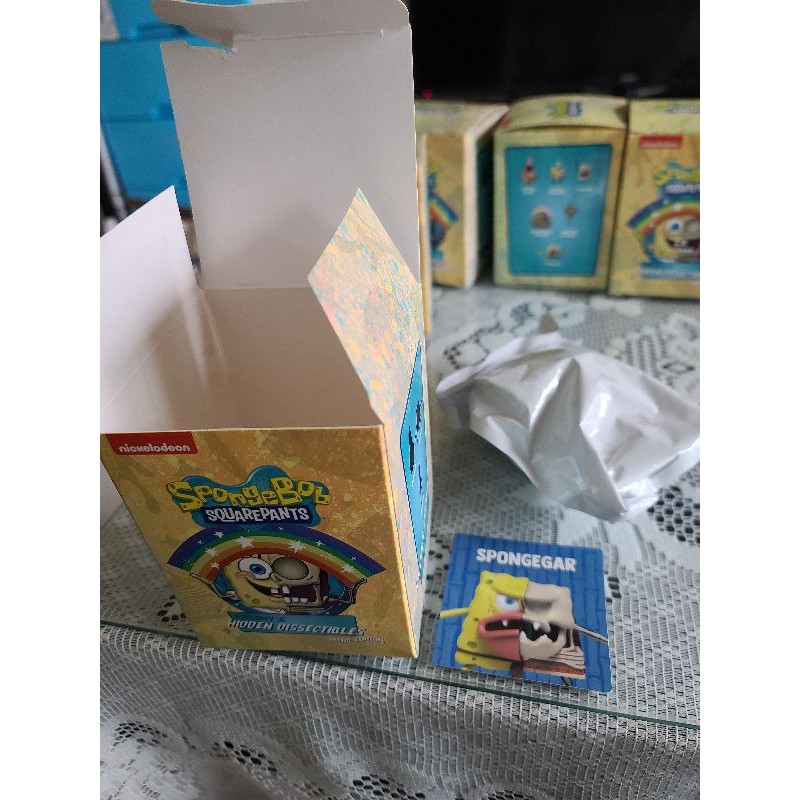 現貨 秒發貨 海綿寶寶 mighty jaxx spongebob 限量 海綿寶寶 半剖 盒抽 迷因版 盲盒 公仔 模型