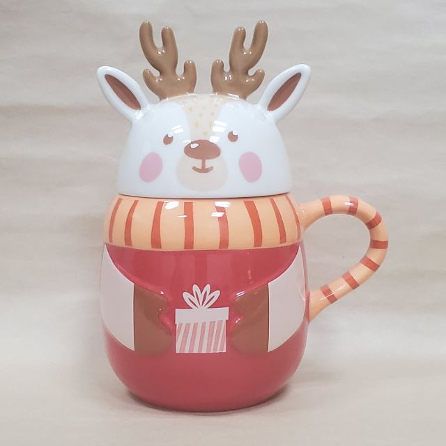 (聖誕節過了便宜賣)星巴克日本大陸聖誕節刺蝟馬克杯 聖誕鹿馴鹿麋鹿馬克杯組 聖誕馬克杯組 聖誕禮物耶誕禮物耶誕節交換禮物