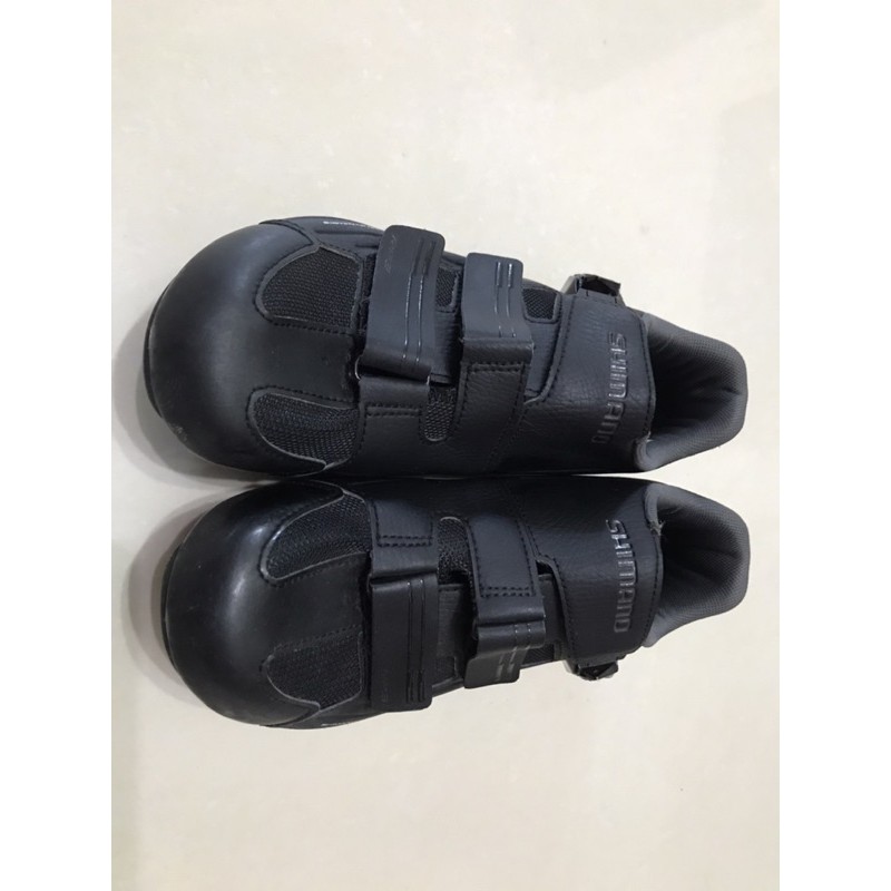 SHIMANO 黑色卡鞋+卡踏 型號RP3/  43碼