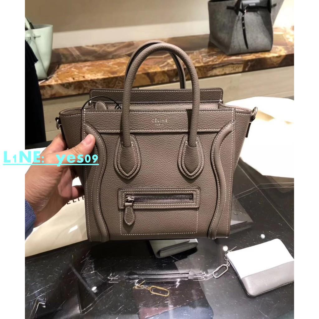 celine mini luggage souris
