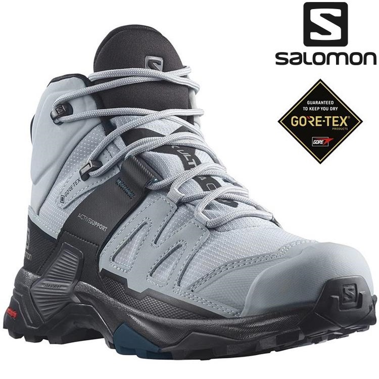 Salomon X ULTRA 4 Mid  Wide 女款中筒Gore-tex防水登山鞋 L41687200