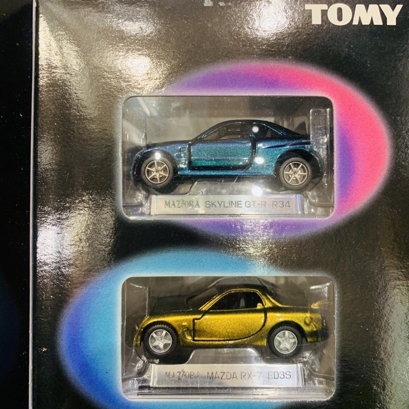 多美tomy Tomica 1 64 日產nissan Skyline Gtr34 馬自達mazda Rx7 Fd3s 蝦皮購物