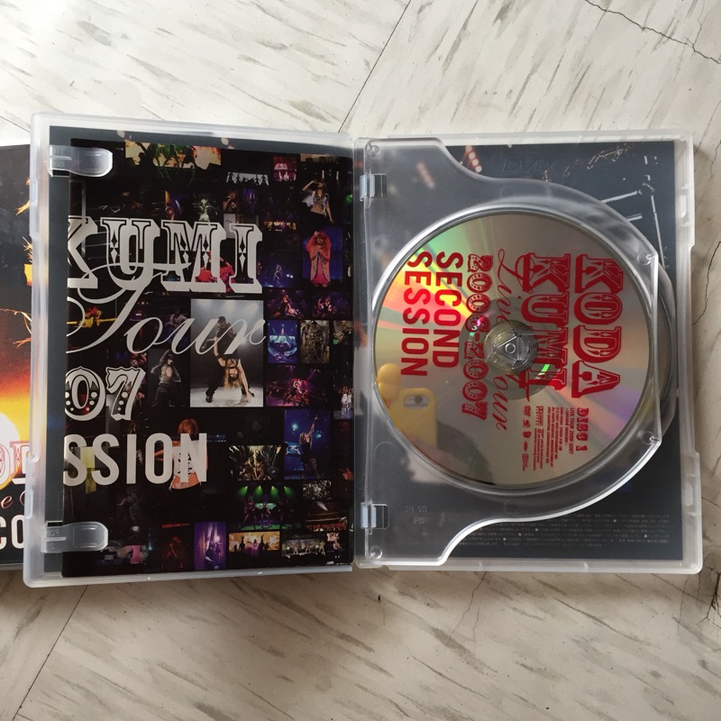 倖田來未BEST second session LIVE DVD 再體驗第二次精選演唱會日版 