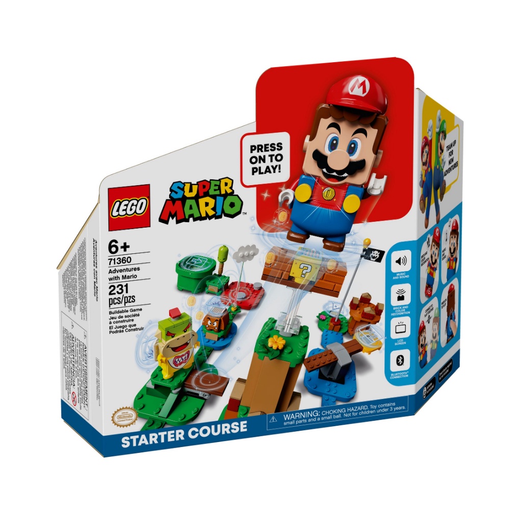 [微樂-樂高] LEGO 71360 Mario-瑪利歐冒險主機