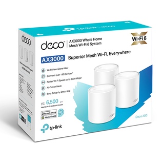 公司貨~TP-Link Deco X50 AX3000 真Mesh 雙頻 WiFi 6 網狀路由器 無線分享器 AI漫遊